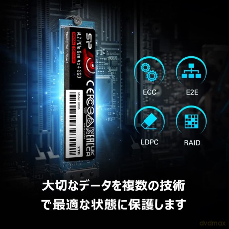 Dysk SSD UD85 500GB PCIe M.2 2280 NVMe Gen 4x4 3600/2400 MB/s