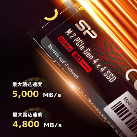 Dysk SSD UD90 2TB PCIe M.2 2280 NVMe Gen 4x4 5000/4800 MB/s