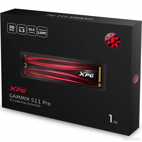 Dysk SSD XPG GAMMIX S11 Pro 1TB PCIe 3x4 3.35/2.8 GB/s M.2