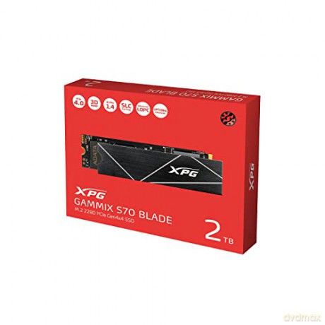 Dysk SSD XPG GAMMIX S70 BLADE 2TB PCIe 4x4 7.4/6.8 GBs