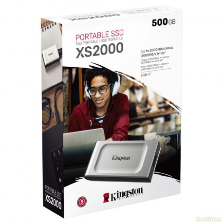 Dysk SSD XS2000 500GB USB3.2 Gen2.2 Zewnętrzny