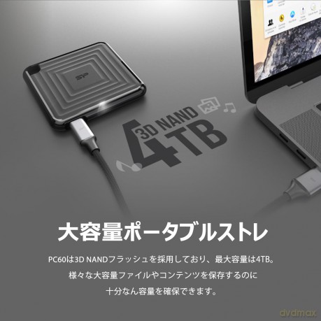 Dysk zewnętrzny SSD PC60 1TB USB 3.2 Gen 2 Typ-C