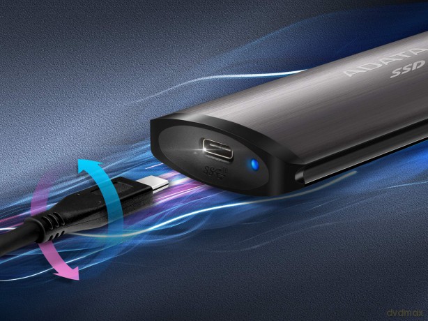Dysk zewnętrzny SSD SE760 1TB USB3.2-A/C Tytanowy
