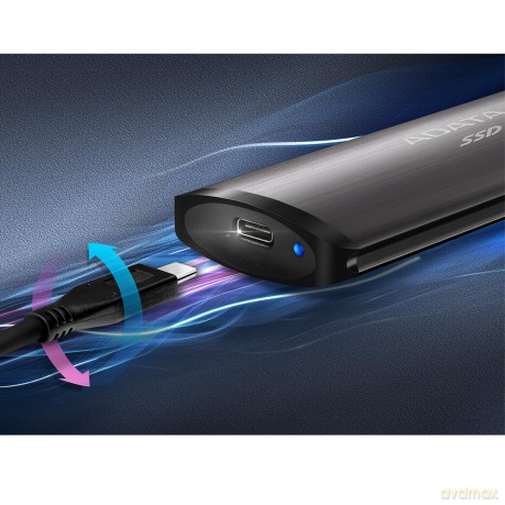 Dysk zewnętrzny SSD SE760 2TB USB3.2-A/C czarny