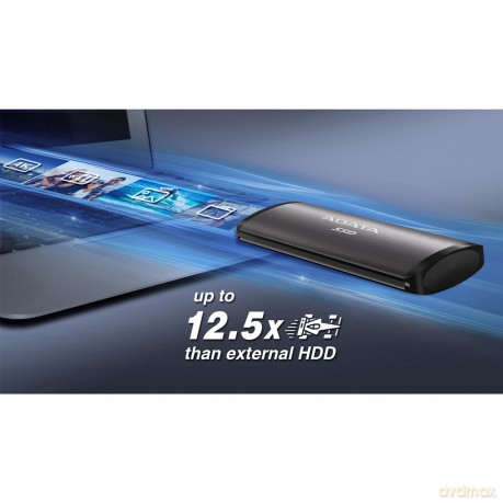 Dysk zewnętrzny SSD SE760 2TB USB3.2-A/C czarny