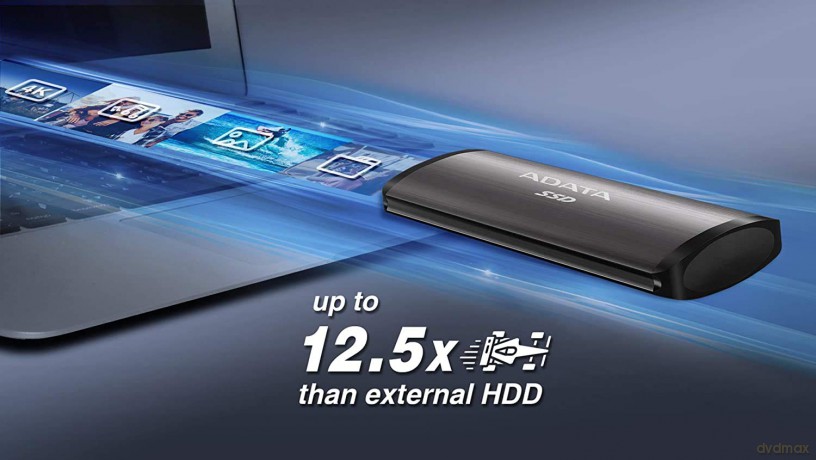 Dysk zewnętrzny SSD SE760 2TB USB3.2-A/C tytanowy