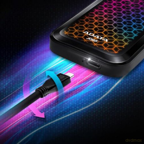 Dysk zewnętrzny SSD SE770 1TB USB3.2-A/C RGB