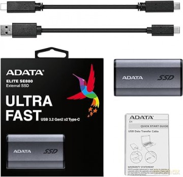 Dysk zewnętrzny SSD SE880 500GB USB3.2A/C Gen2x2