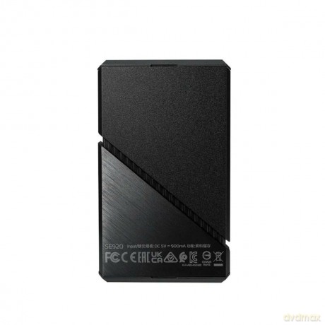 Dysk zewnętrzny SSD SE920 1TB USB4C 3800/3700 MB/s czarny