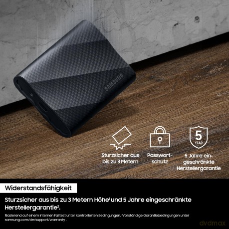 Dysk zewnętrzny SSD T9 4TB USB3.2 GEN.2 czarny