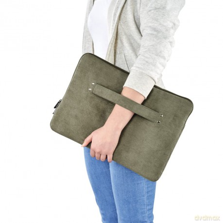 Etui do laptopa 15.6 cala Oliwkowe