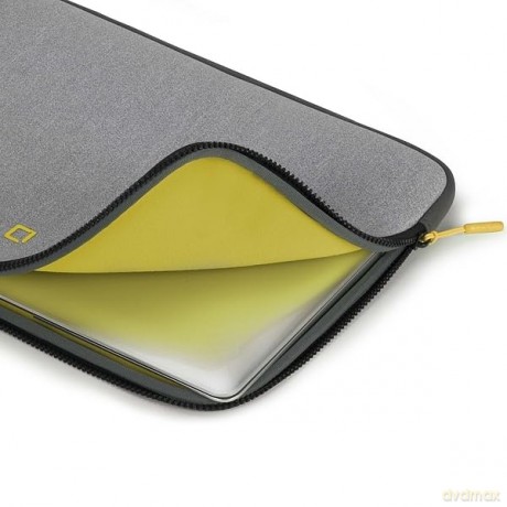 Etui Skin FLOW 13-14.1 szary/żółty