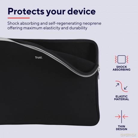 Etui sleeve 13.3 czarne
