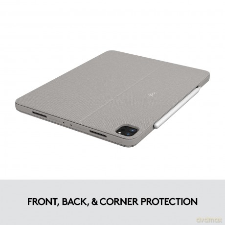 Etui z klawiaturą Combo Touch iPad Pro 12,9 cala 5 generacji piaskowy UK