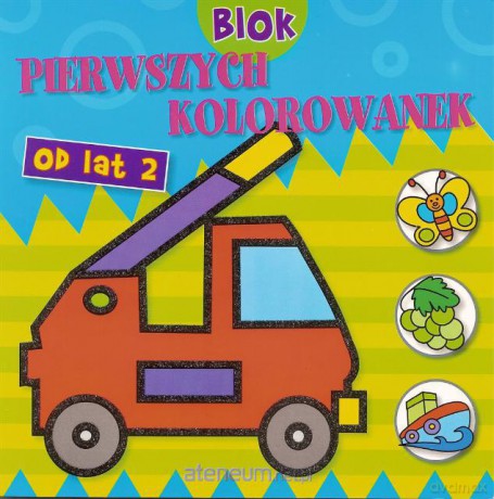 Blok pierwszych kolorowak - Auto [SZKOŁA]