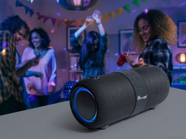 Głośnik bezprzewodowy 2x7W Bluetooth LED RGB wodoodporność IP X6