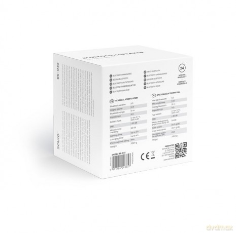 Głośnik bezprzewodowy Bluetooth 5W, BS-042, Niebieski