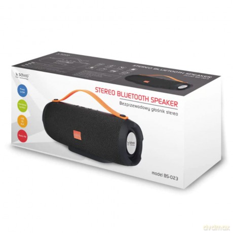 Głośnik bezprzewodowy Bluetooth BS-023, czarny