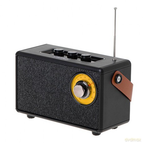 Głośnik Bluetooth CR1902 FM USB-C czarny