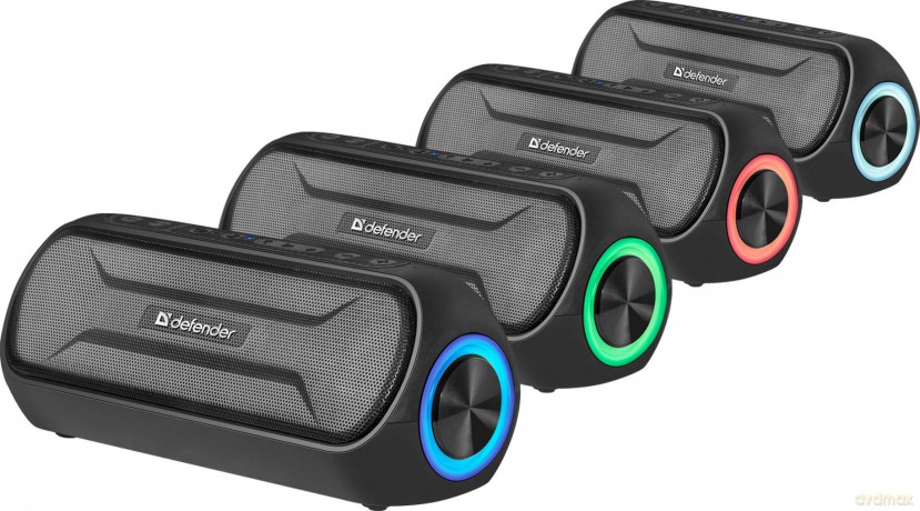 Głośnik Bluetooth ENJOY S1000 czarny LED