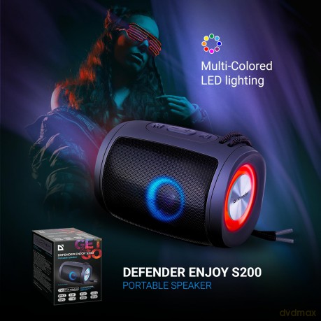 Głośnik Bluetooth Enjoy S200 TWS 2.0 Czarny