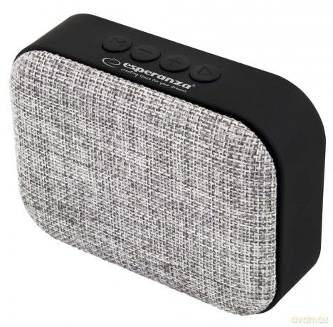 Głośnik Bluetooth FM Samba szary