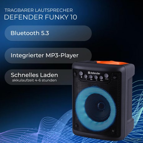 Głośnik Bluetooth FUNKY 10W