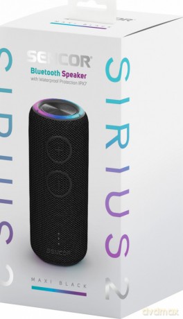 Głośnik bluetooth SIRIUS 2 MAXI B moc 30W, LED, TWS