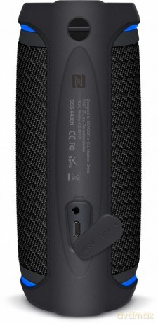 Głośnik Bluetooth SSS 6400 Sirius 30W, TWS, NFC, IPX6 Czarny