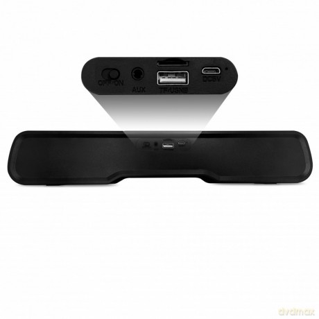 Głośnik Bluetooth typu Soundbar PHANTOM BT MT3180 Bluetooth 5.1+EDR/MP3/MicroSD/USB/AUX/Wbudowany Mikrofon/Micro-USB/RGB/RMS 10W/ PMPO 450W