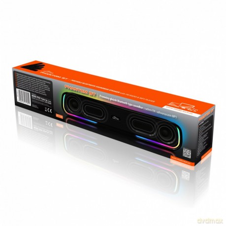 Głośnik Bluetooth typu Soundbar PHANTOM BT MT3180 Bluetooth 5.1+EDR/MP3/MicroSD/USB/AUX/Wbudowany Mikrofon/Micro-USB/RGB/RMS 10W/ PMPO 450W
