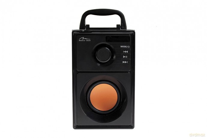 Głośnik BOOMBOX BT MT3145 Bluetooth 5.1+EDR/FM/MP3/MicroSD/USB/AUX/Pilot/USB-C/LED/RMS 15W/PMPO 600W