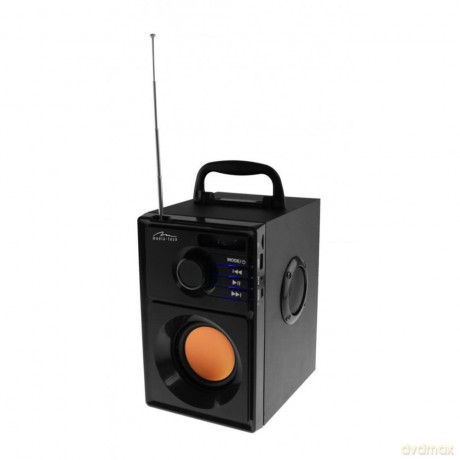 Głośnik BOOMBOX BT MT3145 Bluetooth 5.1+EDR/FM/MP3/MicroSD/USB/AUX/Pilot/USB-C/LED/RMS 15W/PMPO 600W