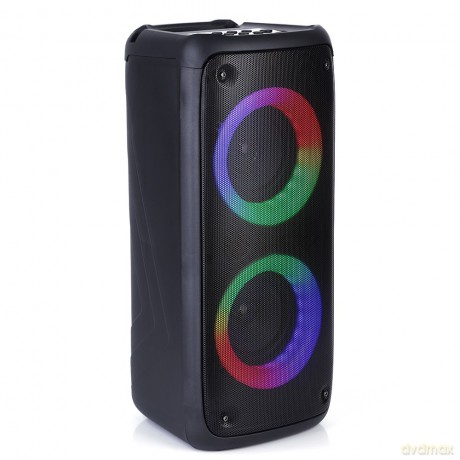Głośnik FUNBOX BT MT3181 Bluetooth 5.0/TWS/MP3/MicroSD/USB/AUX/Equalizer/Jack 6.3/RGB/USB-C/ RMS 40W/PMPO 1000W