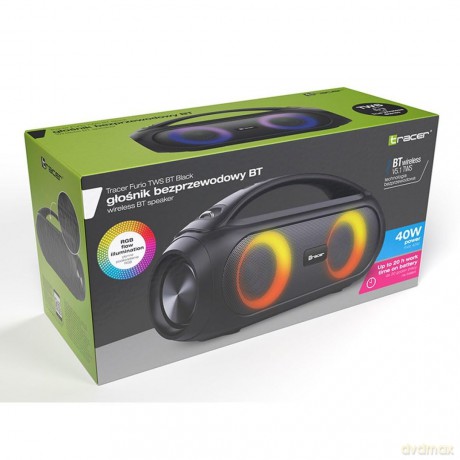 Głośnik Furio TWS Bluetooth Czarny