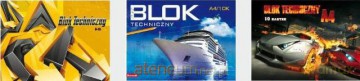 Blok techniczny A4/10K 10 szt. [SZKOŁA]