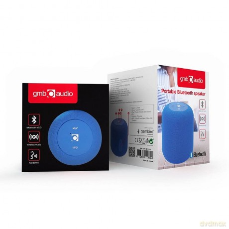 Głośnik na bluetooth z radiem Niebieski