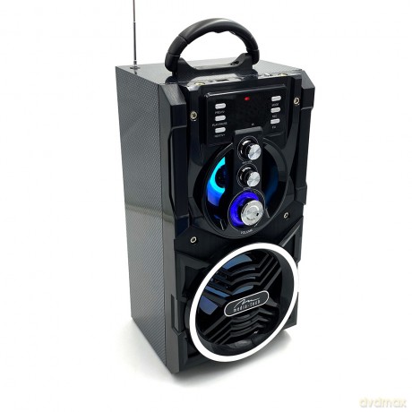 Głośnik PARTYBOX BT MT3150 Karaoke/Bluetooth 5.0/FM/MP3/USB/AUX/LED/USB-C/RMS 18W/PMPO 800W.