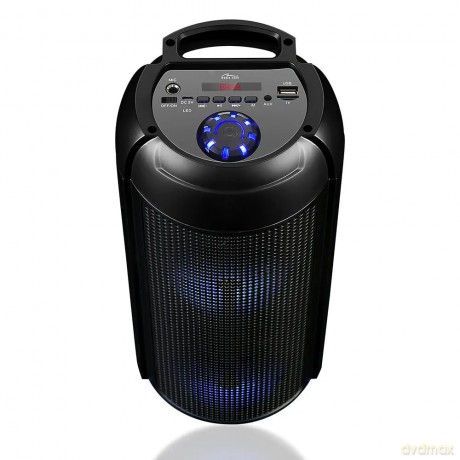 Głośnik PARTYBOX UNI BT MT3174 Bluetooth 5.0/Karaoke/FM/MP3/MicroSD/USB/AUX/LED/RMS 30W/PMPO 750W