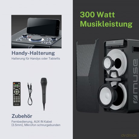 Głośnik Power Audio MUSE M-1920 DJ
