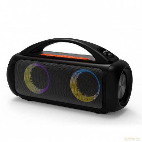 Głośnik POWER AUDIO PRO MT3184 Karaoke/Bluetooth 5.3/TWS/MP3/MicroSD/USB/Jack 6.3/AUX/Equalizer/USB-C/IPX5/RGB/16h/RMS 60W/PMPO 1200W