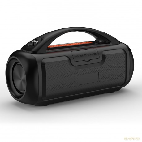 Głośnik POWER AUDIO PRO MT3184 Karaoke/Bluetooth 5.3/TWS/MP3/MicroSD/USB/Jack 6.3/AUX/Equalizer/USB-C/IPX5/RGB/16h/RMS 60W/PMPO 1200W