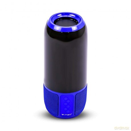 Głośnik przenośny Bluetooth LED Niebieski