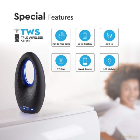 Głośnik przenośny Bluetooth z TWS