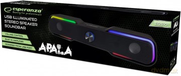 Głośnik USB soundbar Led/rainbow Apala