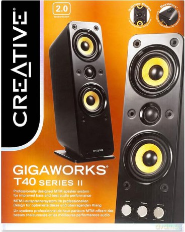 Głośniki 2.0 GigaWorks T40 II HiFi retail