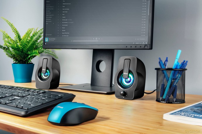 Głośniki GEMI RGB 2.0 czarne