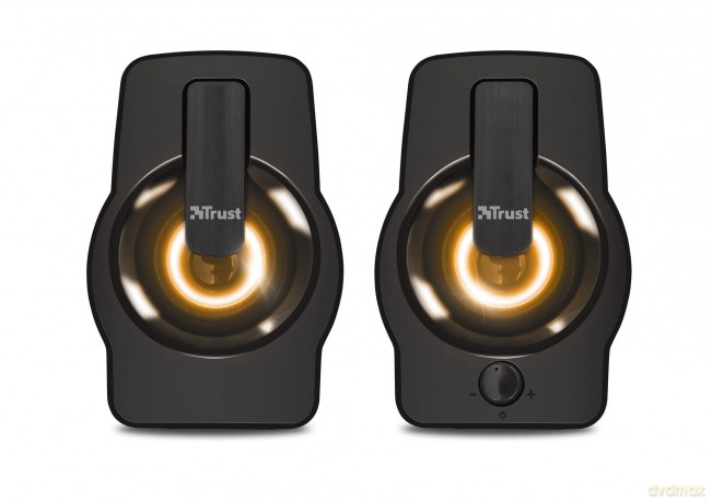 Głośniki GEMI RGB 2.0 czarne