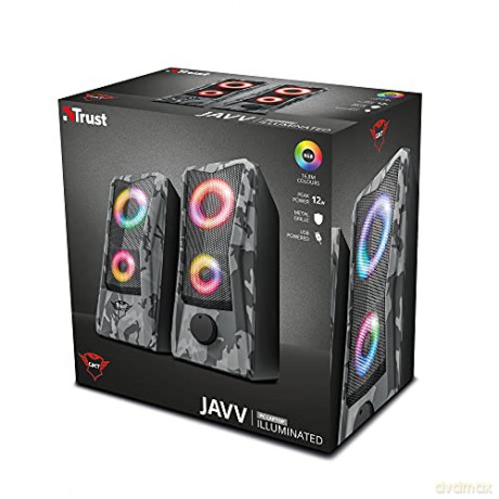 Głośniki GXT 606 JAVV 2.0 RGB Podświetlane
