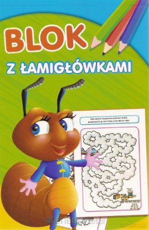 Blok z Łamigłówkami - Mrówka [KSIĄŻKA]